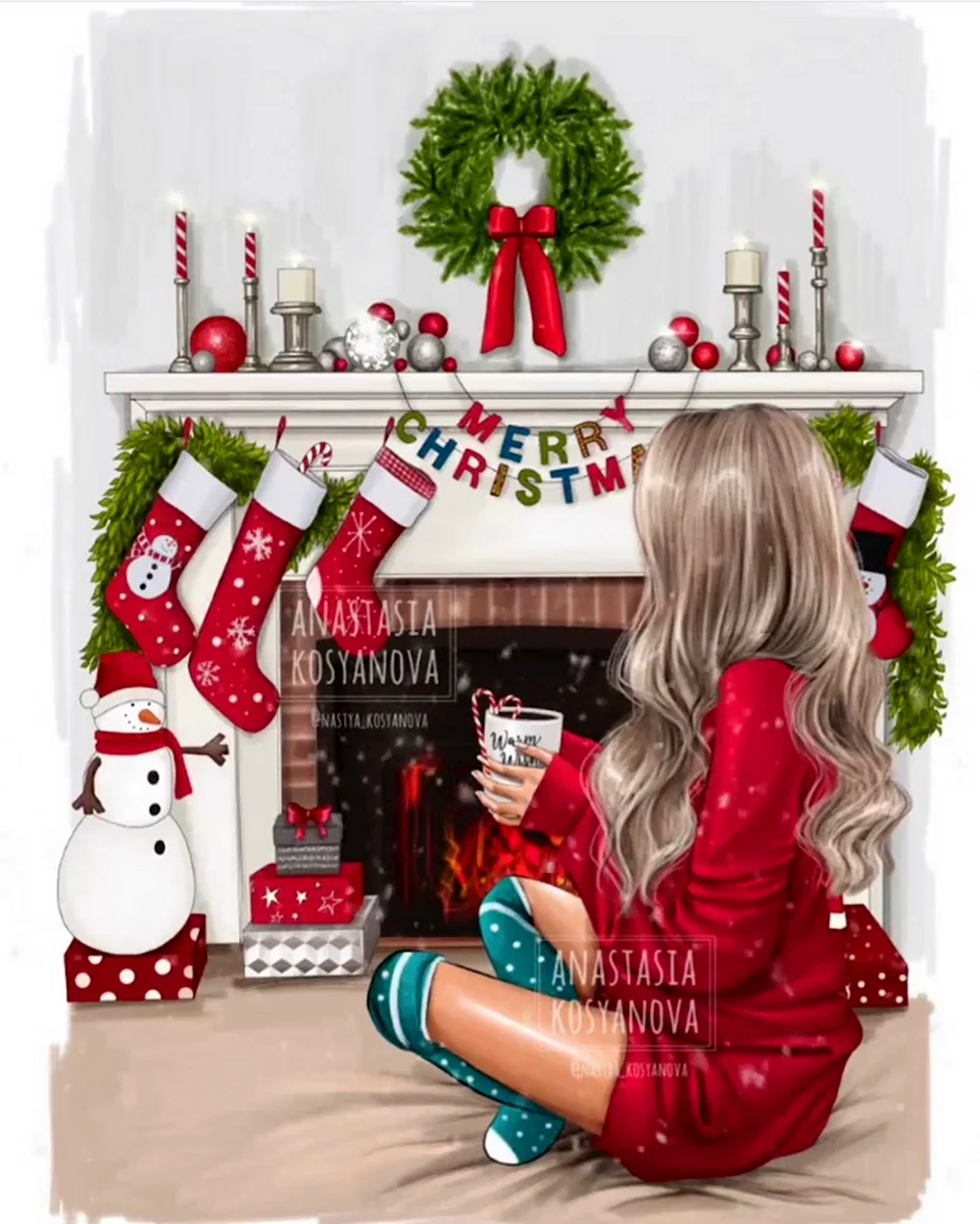 Anastasia kosyanova illustration Анастасия