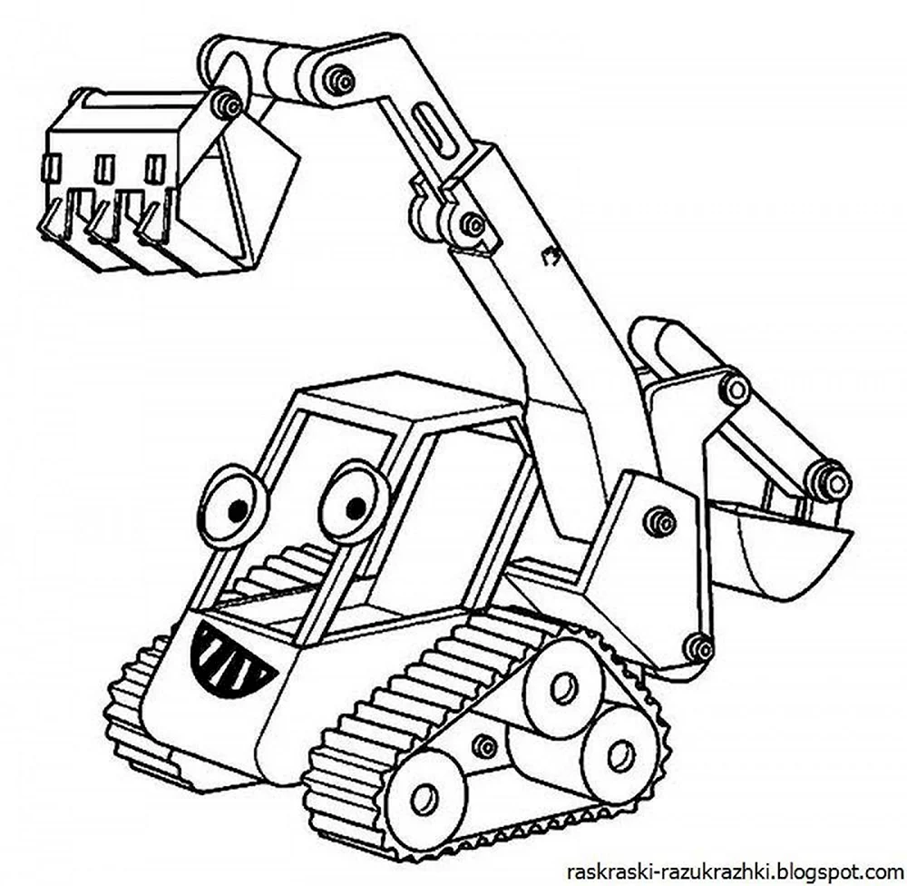 Раскраски БОБ-СТРОИТЕЛЬ