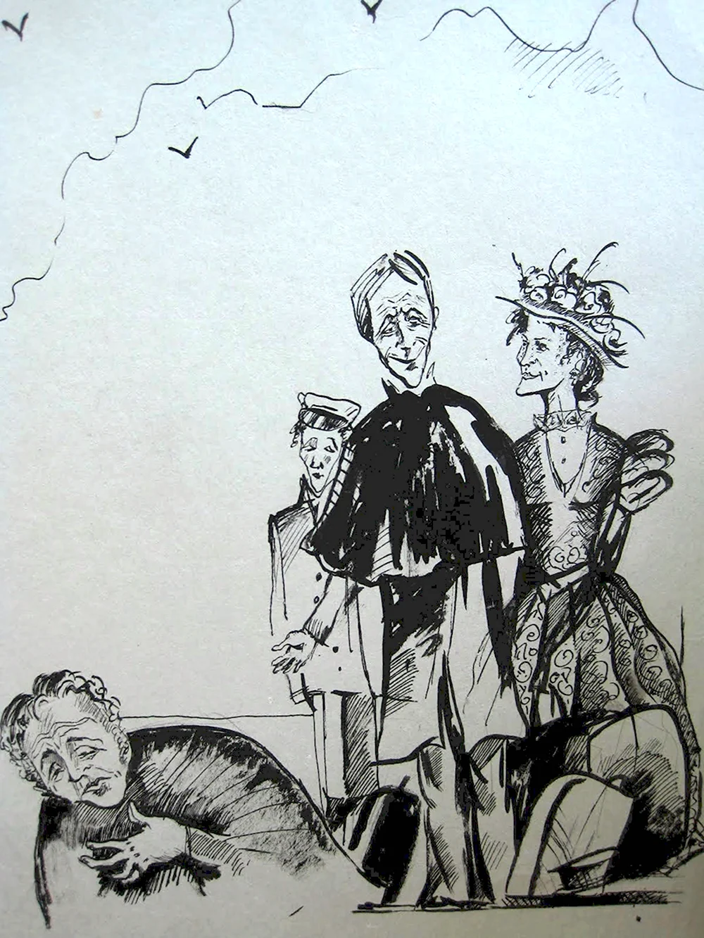 Чехов иллюстрации