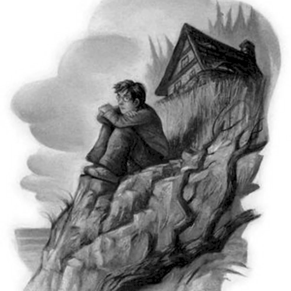 Гарри Поттер и дары смерти иллюстрации к книге