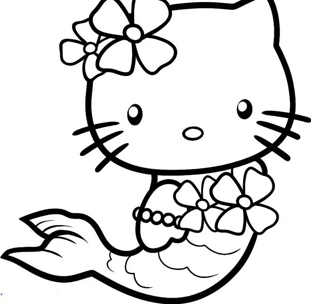 Раскраски Хелло Китти (Hello Kitty)