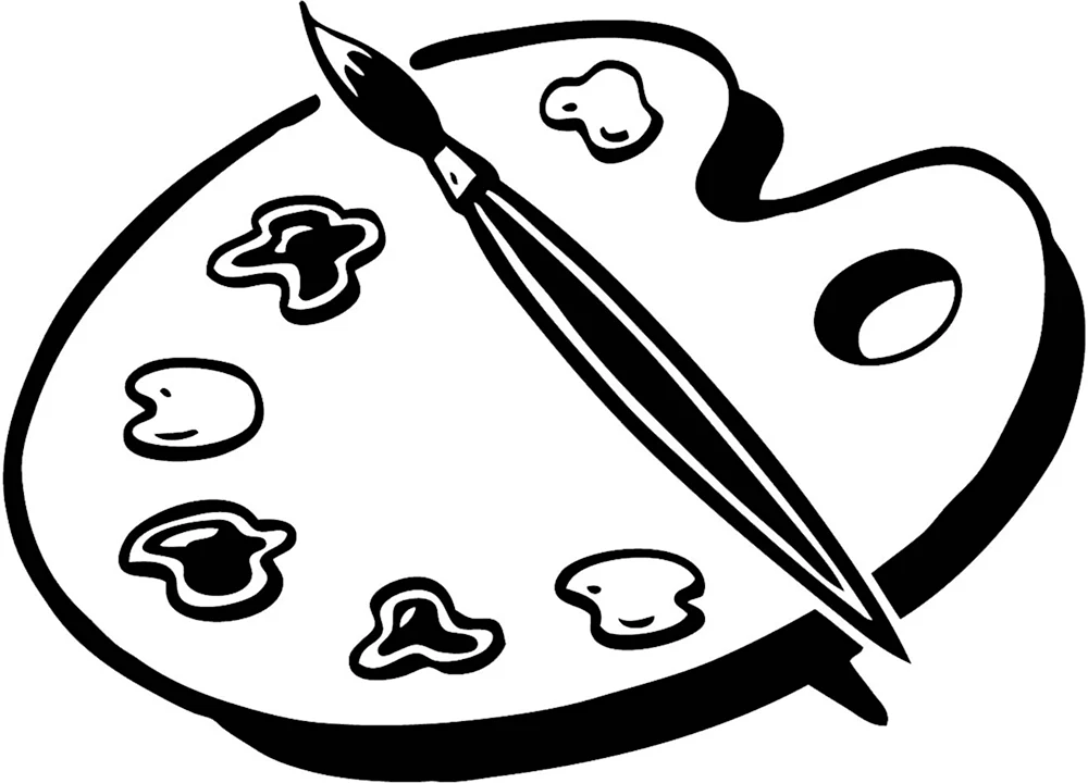 Кисти и краски