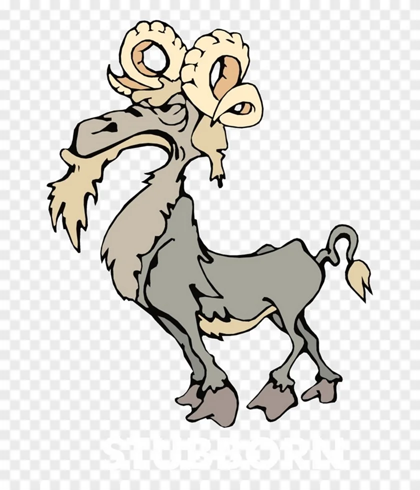 Козел рисунок