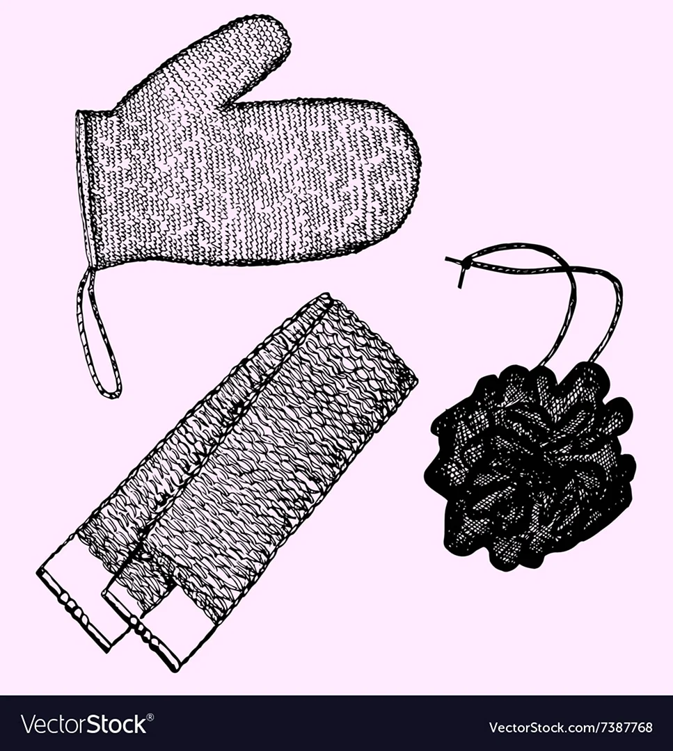 Набросок мочалка