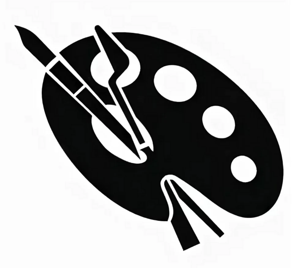 Палитра и кисти