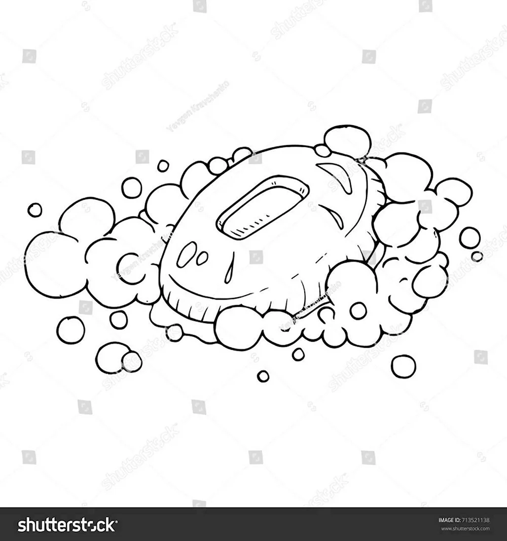 Пена раскраска для детей