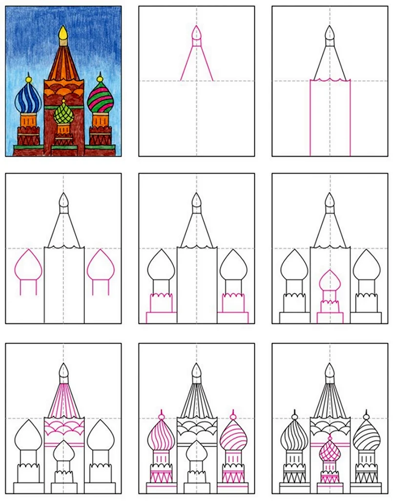 Рисование жирафа карандашом поэтапно