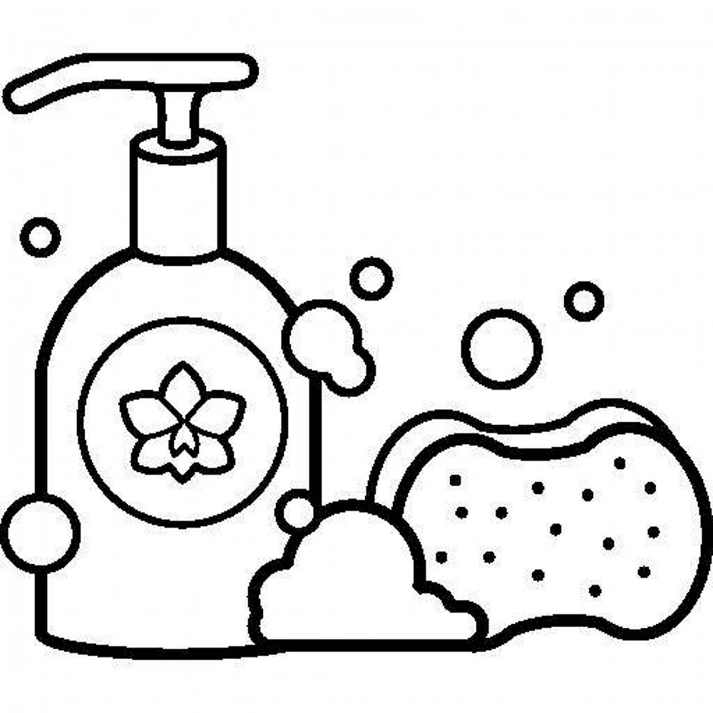 Раскраска шампунь