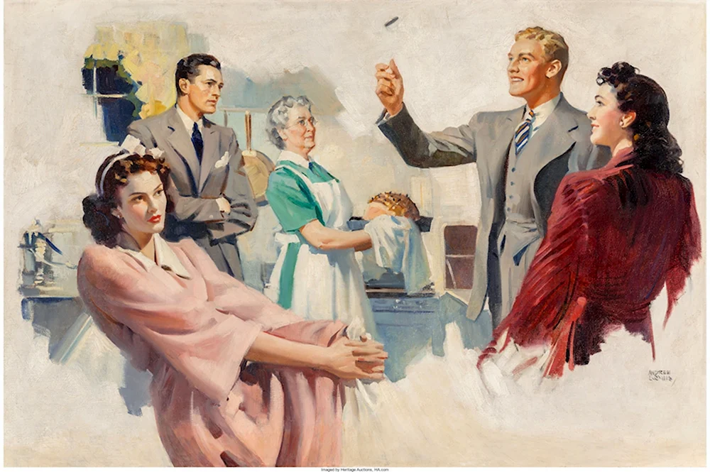 Уильям Эндрю Лумис 1892-1959 художник