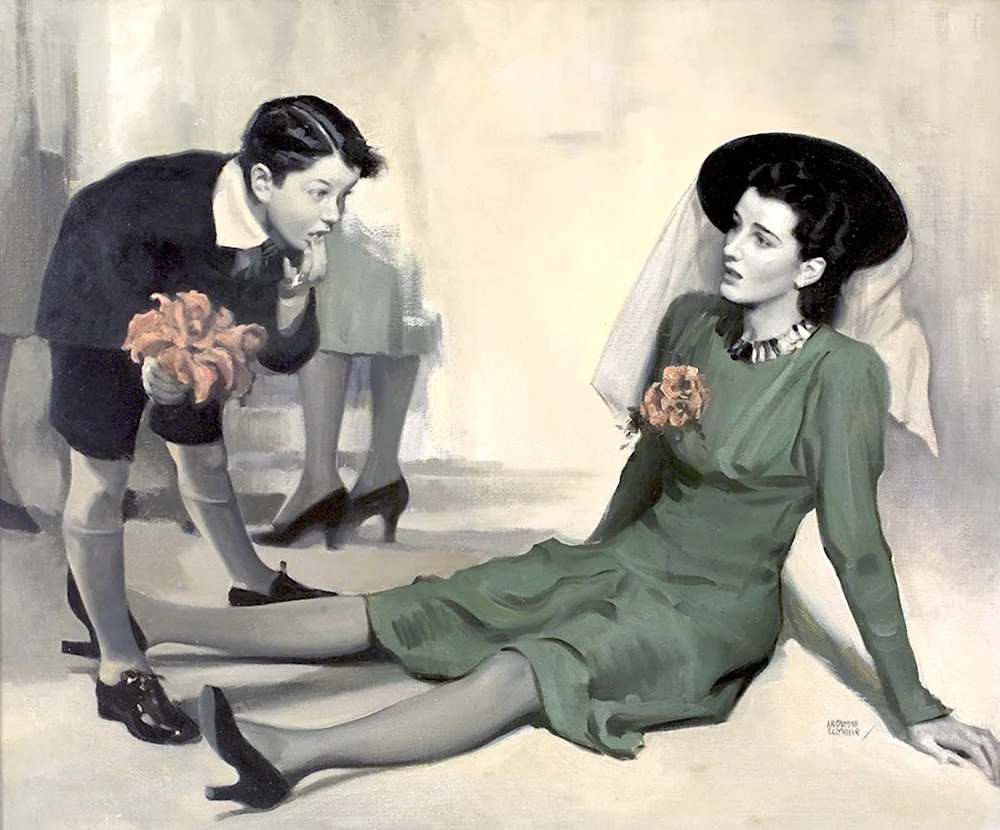 Уильям Эндрю Лумис 1892-1959 художник