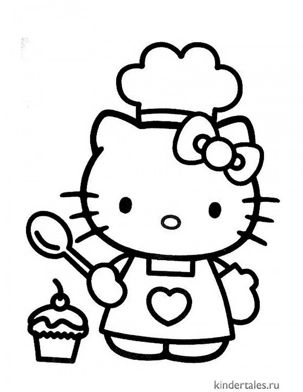 Раскраски Хелло Китти (Hello Kitty)