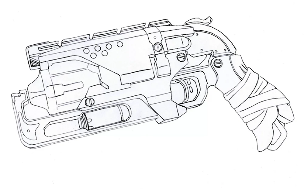 Nerf бластеры раскраска