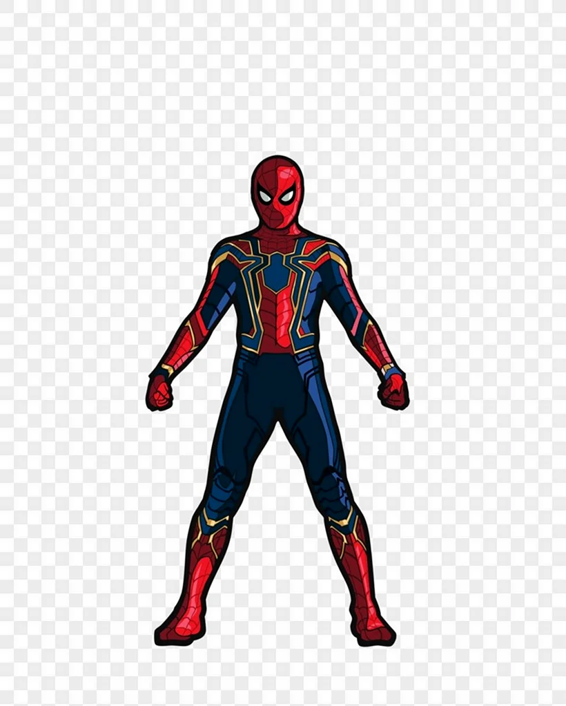 Рисовать железного человека паука