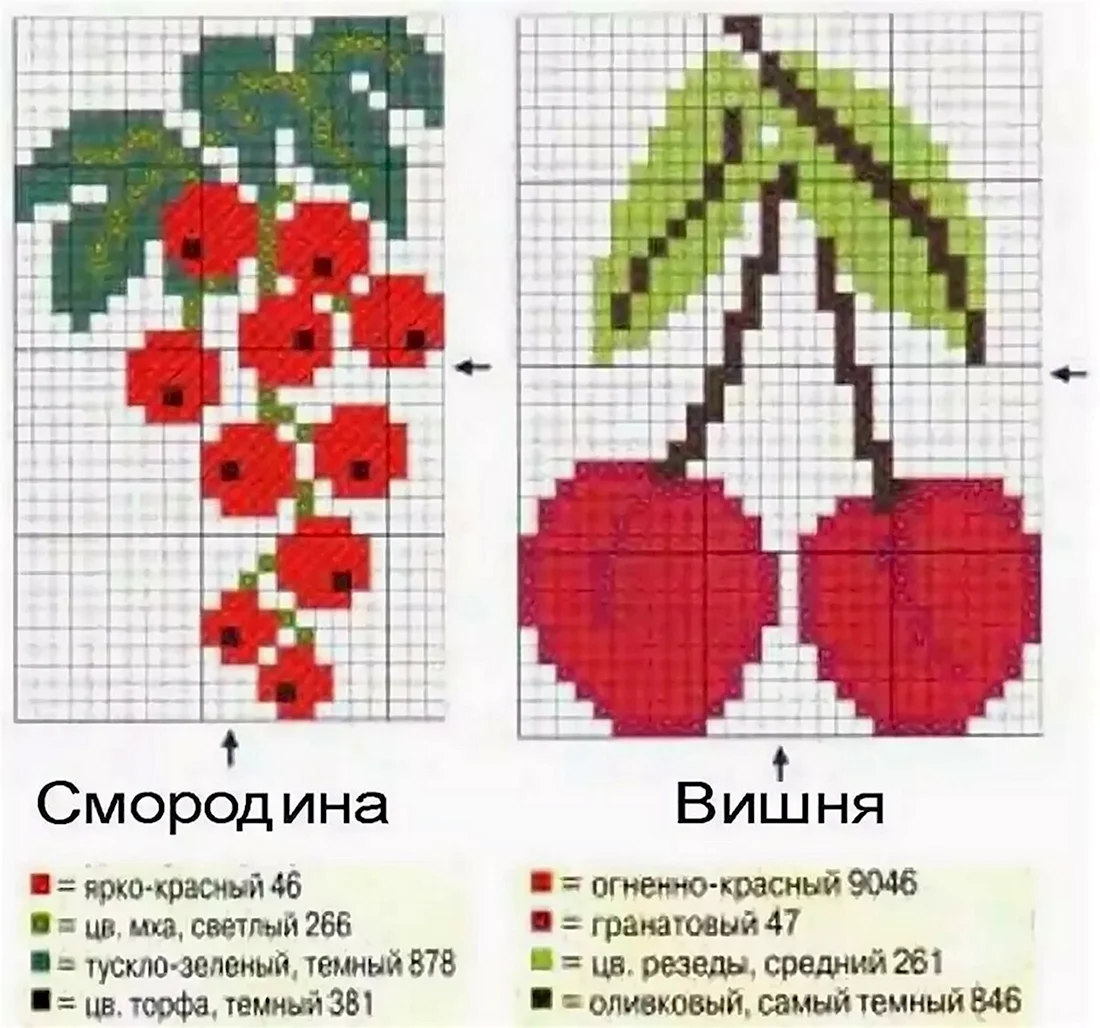 1000 + 1 схемы вышивки крестом