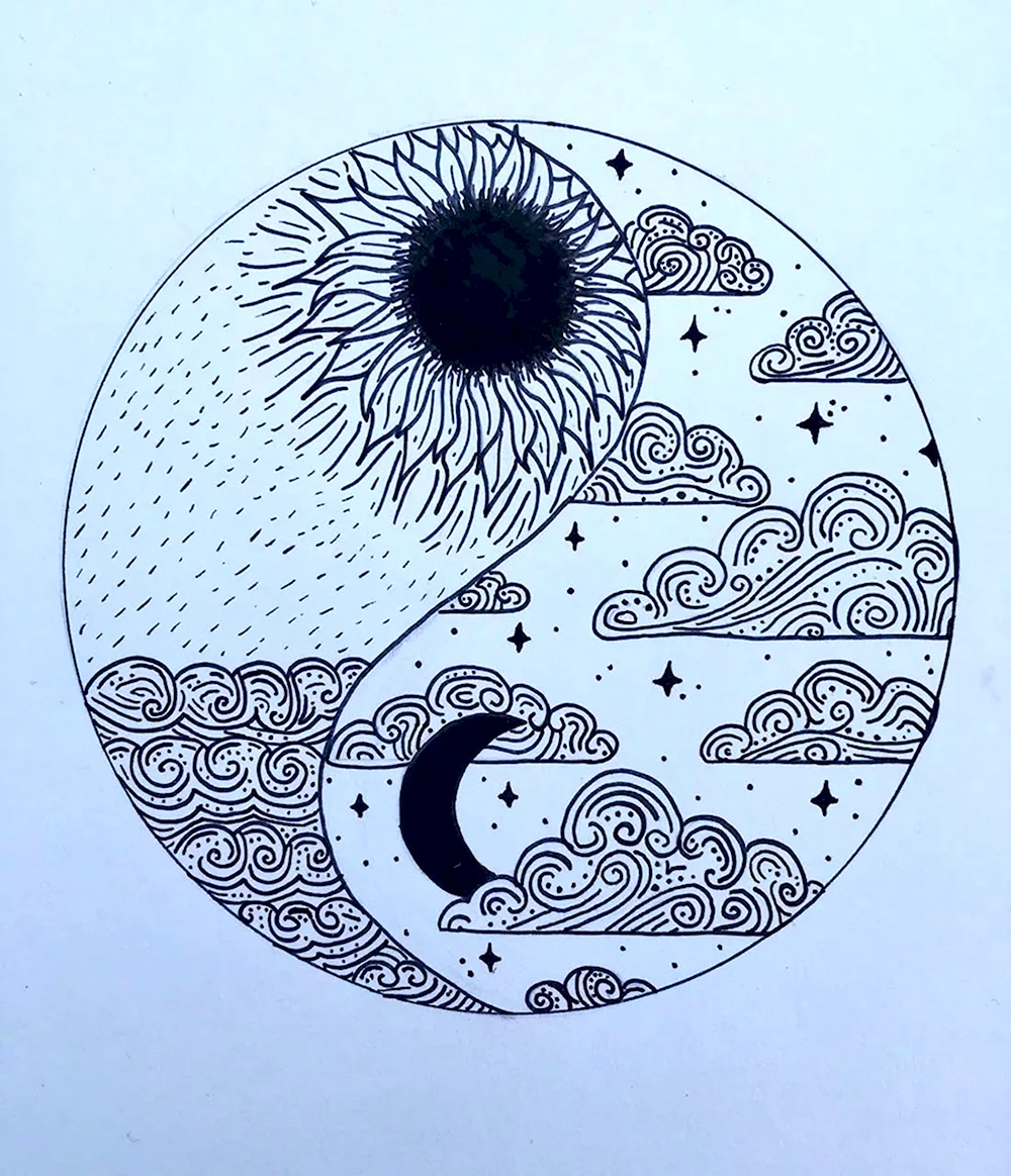 Рисование гелевой ручкой