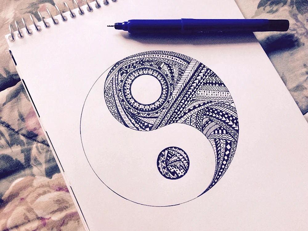 Рисунки для срисовки в скетчбук